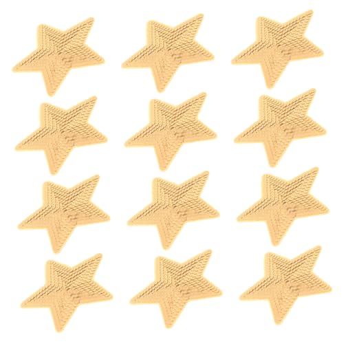 JEWEDECO 20 Stück Fünf-Punkte-Sternpatch mit Pailletten Paillettensterne aufbügeln funkelnes auf Flecken Paillettennähanapplikation Kleideraufnäher Sternpine Patches Stoff Khaki JEWEDECO 20 Stück Fünf-Punkte-Sternpatch mit Pailletten Paillettensterne aufbügeln funkelnes auf Flecken Paillettennähanapplikation Kleideraufnäher Sternpine Patches Stoff Khaki von JEWEDECO
