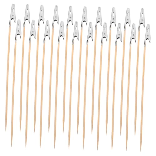 JEWEDECO 20 Stück Teiliges Alligator Clip mit Langem Metallstiel Langlebige Krokodilklemmen für Modellbau DIY Basteln und Fotohalter Leichter Kompakter Halter für Sichere Kratzfreie JEWEDECO 20 Stück Teiliges Alligator Clip mit Langem Metallstiel Langlebige Krokodilklemmen für Modellbau DIY Basteln und Fotohalter Leichter Kompakter Halter für Sichere Kratzfreie von JEWEDECO