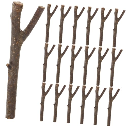 JEWEDECO 20 Stück Treibholzstücke, Holzstäbe, Holzbastelstäbe, Holzscheite Zum Basteln, Basteln, Zubehör, Naturholzzweige, Holzzweige, Holzbastelstäbe, Foto Requisiten JEWEDECO 20 Stück Treibholzstücke, Holzstäbe, Holzbastelstäbe, Holzscheite Zum Basteln, Basteln, Zubehör, Naturholzzweige, Holzzweige, Holzbastelstäbe, Foto Requisiten von JEWEDECO