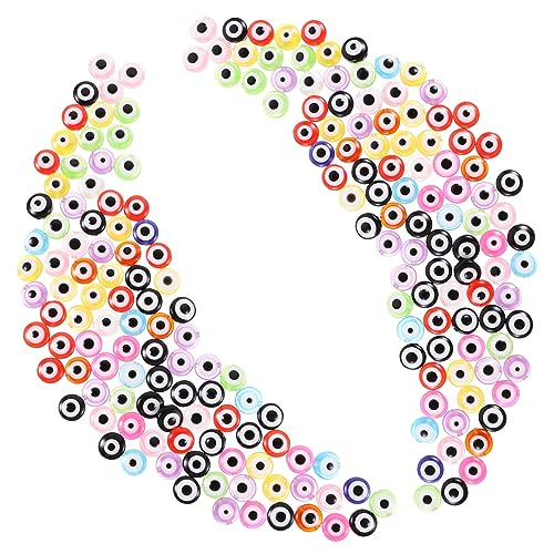 JEWEDECO 200 Stück Farbige Harzperlen, Abstandsperlen, Schmuckherstellung, Lose Perlen, Runde Lose Perlen, Lose Abstandsperlen Für Schmuck, Augen Abstandsperlen, Bastelperlen, JEWEDECO 200 Stück Farbige Harzperlen, Abstandsperlen, Schmuckherstellung, Lose Perlen, Runde Lose Perlen, Lose Abstandsperlen Für Schmuck, Augen Abstandsperlen, Bastelperlen, von JEWEDECO