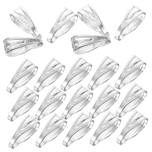 JEWEDECO 200 Stück Teiliges Schmuck Quetschverschluss Robustes Pinch Bails für Halsketten Armbänder Installieren Sicher für Haut für DIY Schmuckherstellung und Anhänger JEWEDECO 200 Stück Teiliges Schmuck Quetschverschluss Robustes Pinch Bails für Halsketten Armbänder Installieren Sicher für Haut für DIY Schmuckherstellung und Anhänger von JEWEDECO