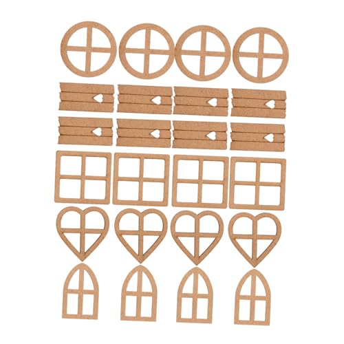 JEWEDECO 24 Stück Landhaus Holzspäne, DIY Zubehör, Hohle Holzscheiben, Holzausschnitte, Holzhandwerk, Unbehandelte Holzscheiben, Blanke Holzscheiben, DIY Holzspänescheiben Für Bastel, DIY JEWEDECO 24 Stück Landhaus Holzspäne, DIY Zubehör, Hohle Holzscheiben, Holzausschnitte, Holzhandwerk, Unbehandelte Holzscheiben, Blanke Holzscheiben, DIY Holzspänescheiben Für Bastel, DIY von JEWEDECO