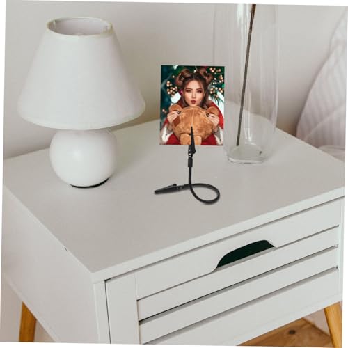 JEWEDECO 2Stücke Alligator Klemmen Robuste Foto und Notizhalter für Büro Schule und Zuhause Vielseitig Einsetzbar als Memo Clip und Bildanzeige von JEWEDECO
