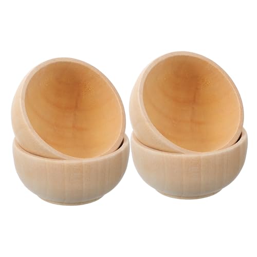 JEWEDECO 3 Sätze Teiliges Set Holzschalen Unfertige Diy Holzspielzeuge Für Kreative Bastelprojekte Für Kunsthandwerk 4 Stück * 3 JEWEDECO 3 Sätze Teiliges Set Holzschalen Unfertige Diy Holzspielzeuge Für Kreative Bastelprojekte Für Kunsthandwerk 4 Stück * 3 von JEWEDECO