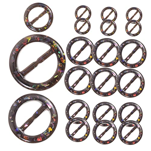 JEWEDECO 30 Stück Taillenschnalle, Sonnenschnalle, Schal Zubehör, Harz, Schalring, Schal Clips, Damen, Schalschnalle, Schal Dekorationsclip, Schalschnallenring, Harz, Schal Clip, JEWEDECO 30 Stück Taillenschnalle, Sonnenschnalle, Schal Zubehör, Harz, Schalring, Schal Clips, Damen, Schalschnalle, Schal Dekorationsclip, Schalschnallenring, Harz, Schal Clip, von JEWEDECO