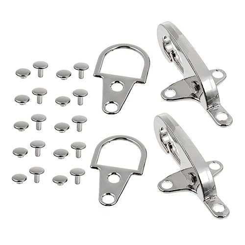 JEWEDECO 4 Paare Schnalle Bund Taille Knebelknöpfe nähen Tasten DIY-Knopfzubehör belt buckle gurtverschluss silve verschluss für lederband Zubehör für Gürtelknopf- Zinklegierung JEWEDECO 4 Paare Schnalle Bund Taille Knebelknöpfe nähen Tasten DIY-Knopfzubehör belt buckle gurtverschluss silve verschluss für lederband Zubehör für Gürtelknopf- Zinklegierung von JEWEDECO
