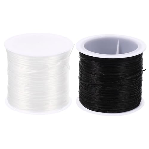 JEWEDECO 4 Rollen Elastische Schnur für DIY Armbänder Schmuckherstellung und Dekoration für Armbänder Fußkettchen Robust und Vielseitig Einsetzbar JEWEDECO 4 Rollen Elastische Schnur für DIY Armbänder Schmuckherstellung und Dekoration für Armbänder Fußkettchen Robust und Vielseitig Einsetzbar von JEWEDECO