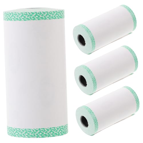 JEWEDECO 4 Rollen Thermodruckpapier Papierrolle Zum Drucken Mehrzweck-thermopapier von JEWEDECO