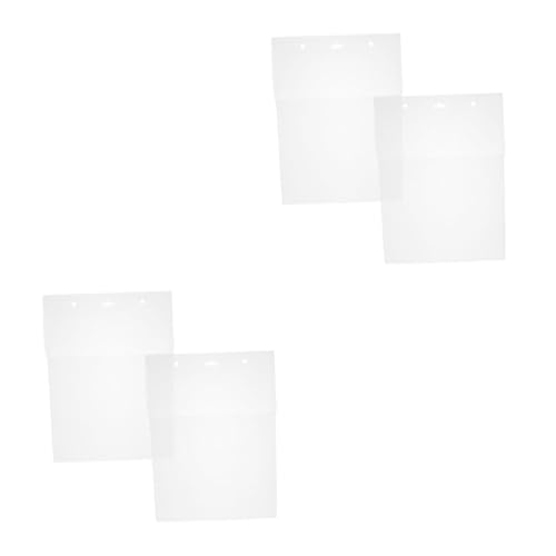 JEWEDECO 4 Stück Aktenhalter Zur Wandmontage, Durchsichtiger Wandaktenhalter, Post Organizer, Wandhalterung, Posthalter Für Die Wand, Hängeaktenhalter, Wandtaschen, Wandpapierhalter, Akten JEWEDECO 4 Stück Aktenhalter Zur Wandmontage, Durchsichtiger Wandaktenhalter, Post Organizer, Wandhalterung, Posthalter Für Die Wand, Hängeaktenhalter, Wandtaschen, Wandpapierhalter, Akten von JEWEDECO