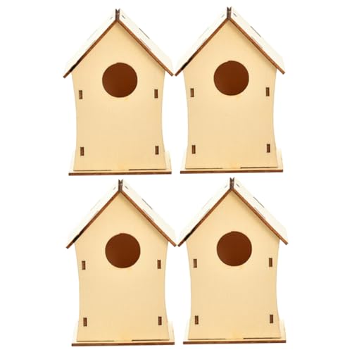 JEWEDECO 4 Stück Weihnachtsholzhaus Weihnachtsdekoration DIY Holzhaus DIY Graffiti Verzierungen Weihnachtsschmuck Malerei DIY Blank Holzhaus Graffiti Zubehör Graffiti Holzhaus JEWEDECO 4 Stück Weihnachtsholzhaus Weihnachtsdekoration DIY Holzhaus DIY Graffiti Verzierungen Weihnachtsschmuck Malerei DIY Blank Holzhaus Graffiti Zubehör Graffiti Holzhaus von JEWEDECO