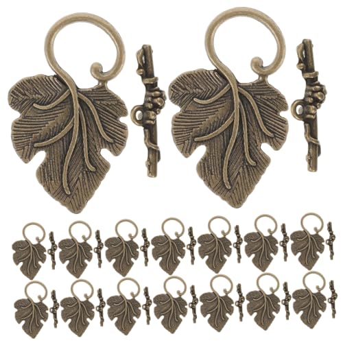 JEWEDECO 40 Sets Retro Ot Verschlusszubehör Armband Knebelverschluss DIY Knebelverschlüsse Schmuckverbinder Schmuckherstellung Knebelverschlüsse Metallhalsketten Knebelverschlüsse Metall JEWEDECO 40 Sets Retro Ot Verschlusszubehör Armband Knebelverschluss DIY Knebelverschlüsse Schmuckverbinder Schmuckherstellung Knebelverschlüsse Metallhalsketten Knebelverschlüsse Metall von JEWEDECO