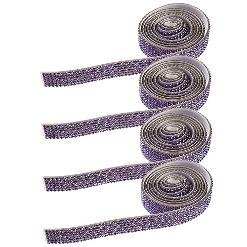 JEWEDECO 4Rollen Brötchen Strasssteine zum Aufbügeln für DIY Kleidergürtel Funkelnde Applikationen mit Heißem Kleber für Hochzeiten und Besondere Anlässe Pack JEWEDECO 4Rollen Brötchen Strasssteine zum Aufbügeln für DIY Kleidergürtel Funkelnde Applikationen mit Heißem Kleber für Hochzeiten und Besondere Anlässe Pack von JEWEDECO