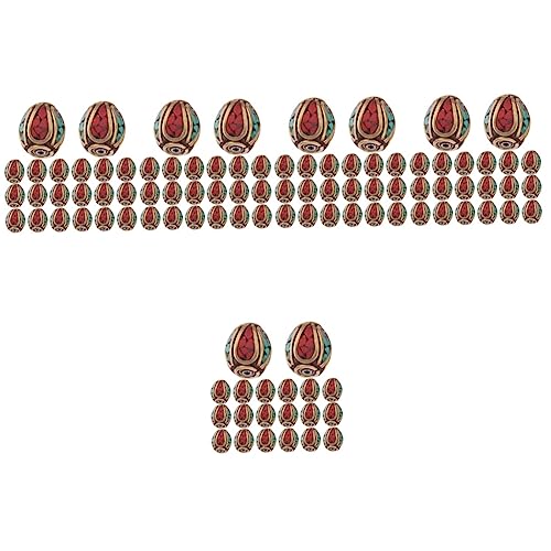JEWEDECO 5 Sätze Nepal Handgemachte Buddha Perlen Messing Abstandshalter Perlen Für Schmuckgestaltung Vielseitige Diy Für Armbänder Und Für Kreative Bastelprojekte 20 Stück * 5 JEWEDECO 5 Sätze Nepal Handgemachte Buddha Perlen Messing Abstandshalter Perlen Für Schmuckgestaltung Vielseitige Diy Für Armbänder Und Für Kreative Bastelprojekte 20 Stück * 5 von JEWEDECO