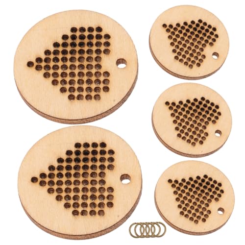 JEWEDECO 5 Stück Holzchip Ornamente DIY Kreuzstich Holzchips Kreuzstich Holzanhänger DIY Kreuzstichbrett Kreuzstich Chips Kreuzstichzubehör Kreuzstich Holzchips JEWEDECO 5 Stück Holzchip Ornamente DIY Kreuzstich Holzchips Kreuzstich Holzanhänger DIY Kreuzstichbrett Kreuzstich Chips Kreuzstichzubehör Kreuzstich Holzchips von JEWEDECO