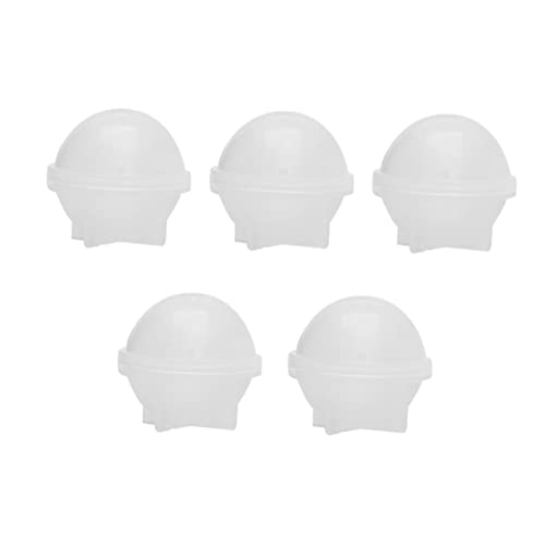 JEWEDECO 5 Stück Teiliges Silikon Epoxidharz Kugel Formen Silikonformen für DIY Schmuck Fondant Backen Basteln Einfach zu Reinigen und Langlebig JEWEDECO 5 Stück Teiliges Silikon Epoxidharz Kugel Formen Silikonformen für DIY Schmuck Fondant Backen Basteln Einfach zu Reinigen und Langlebig von JEWEDECO