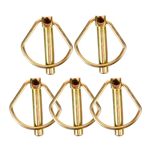 JEWEDECO 5 Teiliges Zubehör Für Traktor Stiftringe, L Stift Verriegelung, Traktor Klappstecker, Wellensicherungsstift, Sicherungsstift Clips, Anhänger Stiftringe, Lkw Stiftringe, Traktor JEWEDECO 5 Teiliges Zubehör Für Traktor Stiftringe, L Stift Verriegelung, Traktor Klappstecker, Wellensicherungsstift, Sicherungsstift Clips, Anhänger Stiftringe, Lkw Stiftringe, Traktor von JEWEDECO
