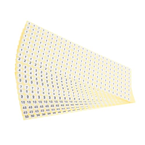 JEWEDECO 50 Blatt Seriennummernaufkleber Zahlenaufkleber Nummernschildaufkleber Aufkleberetiketten Aufklebernummern Mehrzweck Nummernaufkleber Kleine Nummernaufkleber Nummernaufkleber Zum JEWEDECO 50 Blatt Seriennummernaufkleber Zahlenaufkleber Nummernschildaufkleber Aufkleberetiketten Aufklebernummern Mehrzweck Nummernaufkleber Kleine Nummernaufkleber Nummernaufkleber Zum von JEWEDECO