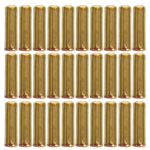JEWEDECO 50 Stück Anstecknadel-Rücken: Kupfer-Broschen-Krawattennadel-Kappenhalter – DIY-Revers-Rücken, Stopper, Verschlussverschlüsse, Schmuckzubehör, Befunde zum Basteln JEWEDECO 50 Stück Anstecknadel-Rücken: Kupfer-Broschen-Krawattennadel-Kappenhalter – DIY-Revers-Rücken, Stopper, Verschlussverschlüsse, Schmuckzubehör, Befunde zum Basteln von JEWEDECO