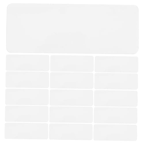 JEWEDECO 50 Stück Magnetische Wiederverwendbare Dry Erase Namensetiketten Weiße Beschreibbare und Abwischbare Magnetlabels für Whiteboard Kühlschrank Schrank Langlebige Organisationshilfen JEWEDECO 50 Stück Magnetische Wiederverwendbare Dry Erase Namensetiketten Weiße Beschreibbare und Abwischbare Magnetlabels für Whiteboard Kühlschrank Schrank Langlebige Organisationshilfen von JEWEDECO