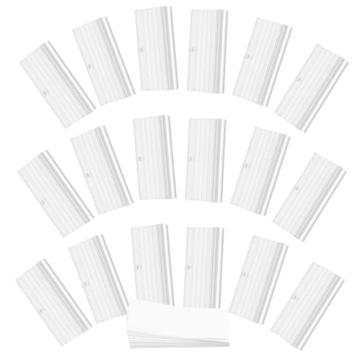 JEWEDECO 50 Stück Schilderhalterständer, Ständer Für Regaletikettenhalter Für Ausstellungsständer Im Einkaufszentrum, Drahtregaletikettenhalter, Ausstellungsständer, Regalschilder, von JEWEDECO