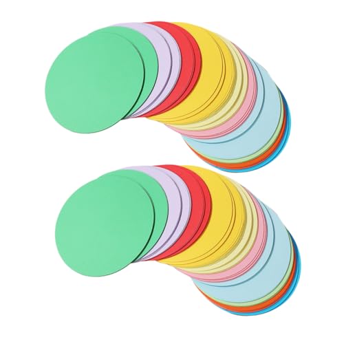JEWEDECO 500 Stück Origami-papier Zum Selbermachen: Bastelpapier Mit Kreisausschnitten – Doppelseitiges Design Für Kunsthandwerk, Kinderprojekte Und Feiertagsdekoration JEWEDECO 500 Stück Origami-papier Zum Selbermachen: Bastelpapier Mit Kreisausschnitten – Doppelseitiges Design Für Kunsthandwerk, Kinderprojekte Und Feiertagsdekoration von JEWEDECO