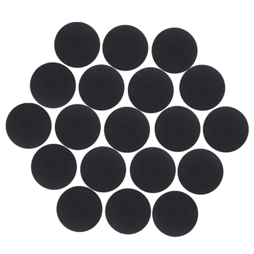 JEWEDECO 500 Stück Selbstklebende Dekorative Patches, DIY Kopfschmuck Zubehör, Handgefertigtes DIY Material, DIY Kopfschmuck Zubehör, Dekorative Kleidungsaufkleber, Kleidungsfilzpads, von JEWEDECO
