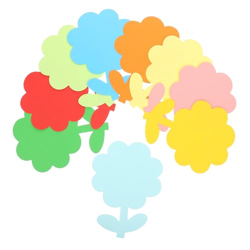 JEWEDECO 72 Stück Handgeschnittene Blumen Aus Papier, Zarte Papierausschnitte, Farbige Papierausschnitte, DIY Blumenausschnitte, Papierblumenausschnitte In Cartoon Form, Dekorative JEWEDECO 72 Stück Handgeschnittene Blumen Aus Papier, Zarte Papierausschnitte, Farbige Papierausschnitte, DIY Blumenausschnitte, Papierblumenausschnitte In Cartoon Form, Dekorative von JEWEDECO