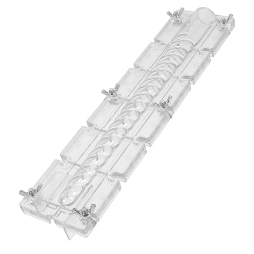 JEWEDECO Acryl Gießform für Lange Stabkerzen Langlebig und Sicher DIY Kerzenform für Kreative Duftkerzenherstellung für Heimdekoration und Individuelles Basteln von JEWEDECO