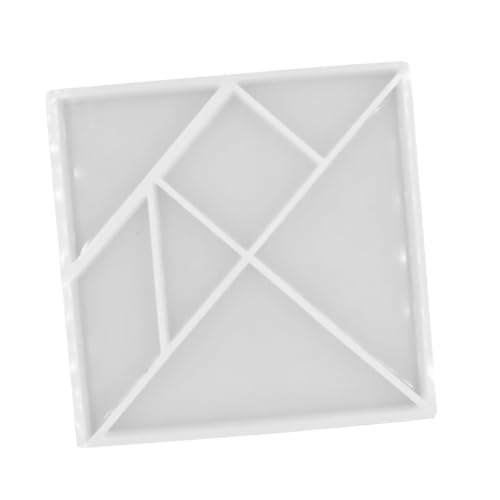 JEWEDECO DIY Silikonform für Kristallharz Kreative Tangram Gießform Umweltfreundlichem Material Einfach zu Reinigen für Bastelprojekte und Geschenke von JEWEDECO