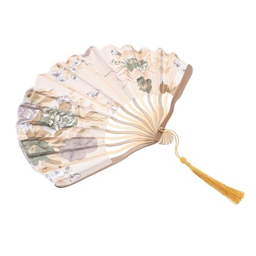 JEWEDECO Faltbarer Handfächer Vintage Stil Leichter Klappfächer für Damen Tanz Dekoration Fotorequisite Kompakt Tragbar Sommer JEWEDECO Faltbarer Handfächer Vintage Stil Leichter Klappfächer für Damen Tanz Dekoration Fotorequisite Kompakt Tragbar Sommer von JEWEDECO