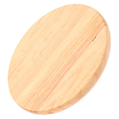 JEWEDECO Holzsitz für Runde Barhocker Robuste Holzoberfläche für Esszimmerstühle Runder Hocker Sitz Gummibaum Langlebig für Zuhause JEWEDECO Holzsitz für Runde Barhocker Robuste Holzoberfläche für Esszimmerstühle Runder Hocker Sitz Gummibaum Langlebig für Zuhause von JEWEDECO