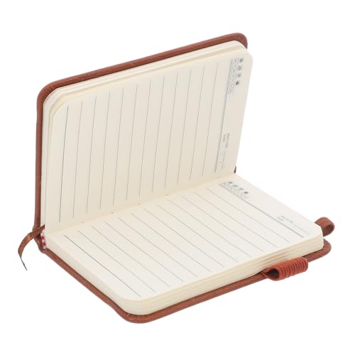 JEWEDECO Kleines Notizbuch Tragbares Notizheft für Multifunktionales Memo Pad für Bürobedarf und Studium Hochwertiges Material und Langlebig Notizen von JEWEDECO