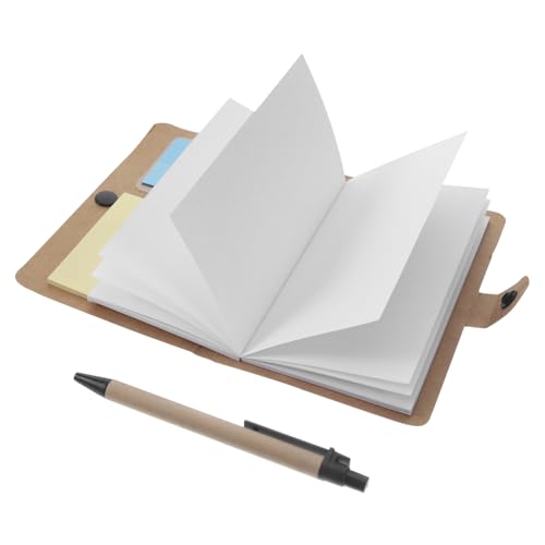JEWEDECO Kreative Notizblöcke aus Kraftpapier für Büro Wiederverwendbare Memo Pads Praktische To Do Listen für Notizen und Planung Vielseitig Einsetzbar von JEWEDECO