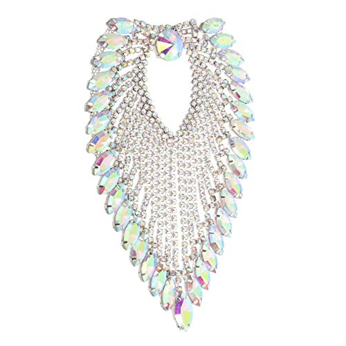 JEWEDECO Liebes Herzförmige Diamantschnalle, Schmuck Designer Patches, Zum Aufbügeln Auf Stoffapplikationen, Basteln Von Kleidungsdekoren, Zierpatches Für Kleidung, Kleidungspatches von JEWEDECO