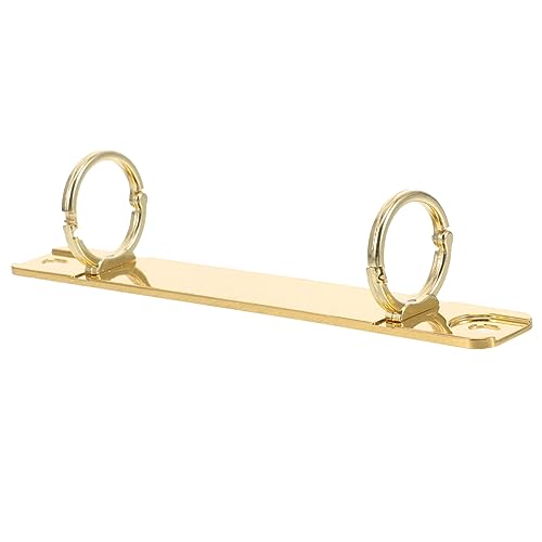JEWEDECO Metall Binder Mechanismus Ringbuchverschluss Schraubbar Abnehmbar für Lose DIY Notizbuch Zubehör Kompatibel mit Planern und Ordnern in Gold JEWEDECO Metall Binder Mechanismus Ringbuchverschluss Schraubbar Abnehmbar für Lose DIY Notizbuch Zubehör Kompatibel mit Planern und Ordnern in Gold von JEWEDECO