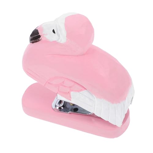JEWEDECO Mini Flamingo Heftgerät Niedlicher Tragbarer Handhefter Flamingo Figurine Dekoration für Zuhause Schule und Büro Lustige Schreibtischaccessoires für Kreative JEWEDECO Mini Flamingo Heftgerät Niedlicher Tragbarer Handhefter Flamingo Figurine Dekoration für Zuhause Schule und Büro Lustige Schreibtischaccessoires für Kreative von JEWEDECO