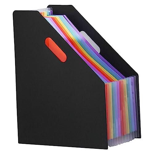 JEWEDECO Organ Pack Ordner Quittungs Organizer Kunststoff Coupon Organizer Kunststoff Ordner Bürobedarf Dokumente Ordner Hängeregistratur Ordner Quittungs Organizer Desktop Rechnungsordner von JEWEDECO