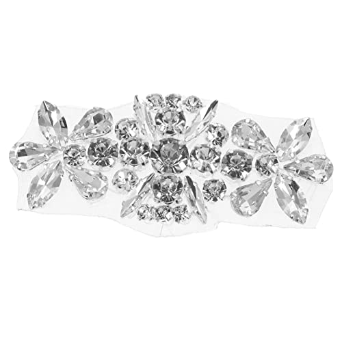 JEWEDECO Perlengürtel Zubehör, Nähapplikation, Brautschärpen Flicken, Kleidungsgürtel Applikation, Strass Applikation Für Kleid, Strass Applikationen Für Kleider, Nähen, Basteln, JEWEDECO Perlengürtel Zubehör, Nähapplikation, Brautschärpen Flicken, Kleidungsgürtel Applikation, Strass Applikation Für Kleid, Strass Applikationen Für Kleider, Nähen, Basteln, von JEWEDECO