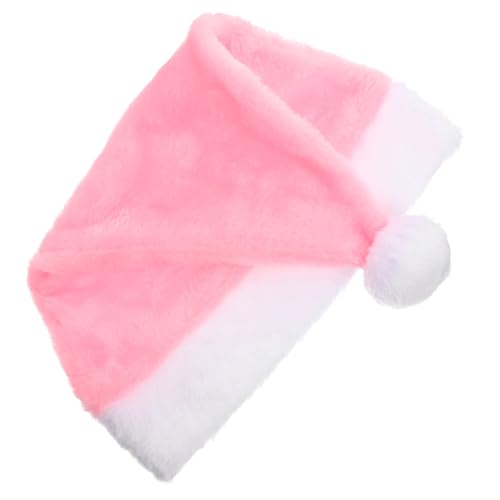 JEWEDECO Plüsch Weihnachtsmannmütze, Weihnachtsmannmützen Für Erwachsene, Weihnachtsmannmützen Für Erwachsene, Weihnachtsmannmützen Für Männer Und Frauen, Weihnachtsmannmütze Für Herren, von JEWEDECO