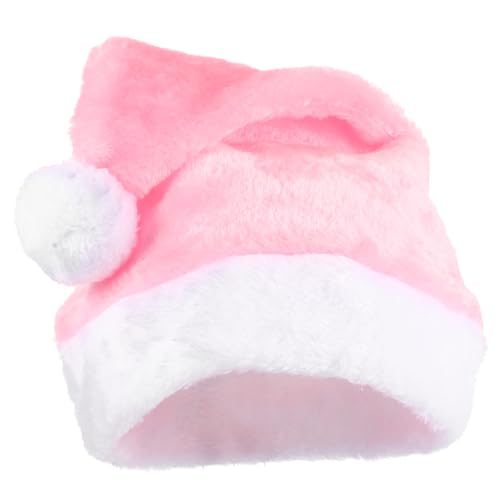 JEWEDECO Plüsch-weihnachtsmütze Grüne Weihnachtsmütze Weihnachtskostüm Weihnachtsmann-mütze Damen Weihnachtsmütze Partyhüte Für Erwachsene Lustige Weihnachtsmützen Kurzer Plüsch Rosa JEWEDECO Plüsch-weihnachtsmütze Grüne Weihnachtsmütze Weihnachtskostüm Weihnachtsmann-mütze Damen Weihnachtsmütze Partyhüte Für Erwachsene Lustige Weihnachtsmützen Kurzer Plüsch Rosa von JEWEDECO