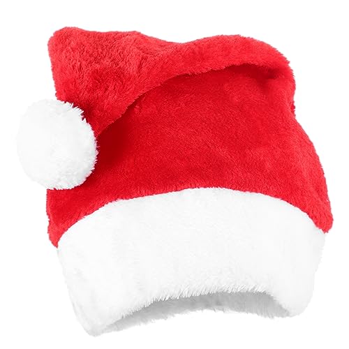 JEWEDECO Plüsch-weihnachtsmütze Weihnachtsmützen Weihnachtsmütze Für Frauen Damen Hüte Weihnachtsfeier Liefert Weihnachtskegelkappe Weihnachtsplüschmütze Weihnachten Rot Kurzer Plüsch JEWEDECO Plüsch-weihnachtsmütze Weihnachtsmützen Weihnachtsmütze Für Frauen Damen Hüte Weihnachtsfeier Liefert Weihnachtskegelkappe Weihnachtsplüschmütze Weihnachten Rot Kurzer Plüsch von JEWEDECO