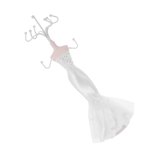 JEWEDECO Schmuckständer für Abendkleider Eleganter Mannequin Schmuck Organizer für Ringe und Armbänder Praktische Schmuckaufbewahrung und Stilvolle Präsentation für Zuhause von JEWEDECO