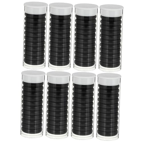 JEWEDECO Staples Arc 88 Stk Bindeschnalle Mini-notebooks Masse Mini-notizblock Ringe Für Lernkarten Binderscheiben Plattengebundene Notizbücher Notizbuch Mit Losen Blättern Doppeldraht Mini-disc Abs von JEWEDECO