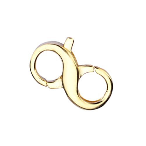 JEWEDECO Sterling Silber Karabinerverschluss Doppelter Öffnungsmechanismus DIY Schmuckverschluss für Halsketten und Armbänder Langlebiger Kettenverschluss mit Glänzender Oberfläche für JEWEDECO Sterling Silber Karabinerverschluss Doppelter Öffnungsmechanismus DIY Schmuckverschluss für Halsketten und Armbänder Langlebiger Kettenverschluss mit Glänzender Oberfläche für von JEWEDECO