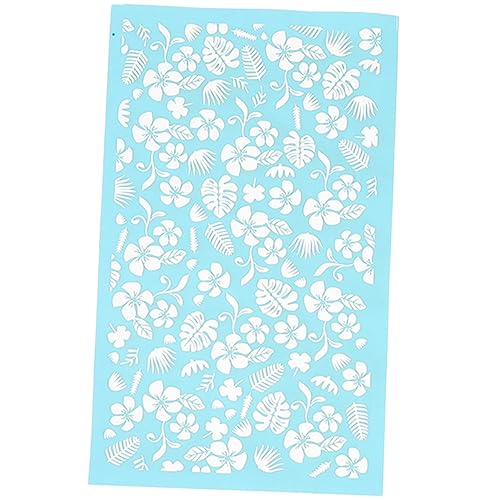 JEWEDECO Tondruckvorlage Siebdruck Stempel Ton Schablone für Handwerk Kunst Schablonen Seide wiederverwendbare Tonschablone wiederverwendbare Siebdruckschablonen Polyester von JEWEDECO