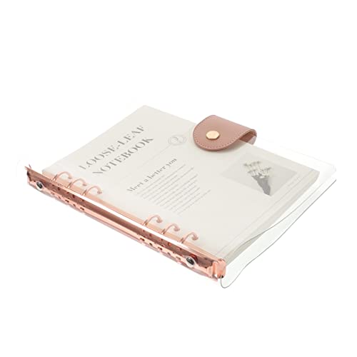 JEWEDECO Transparent Notizbuch mit Herausnehmbaren Ringbuch für Schule Büro und Reisen für Notizen Journaling und Kreative Ideen JEWEDECO Transparent Notizbuch mit Herausnehmbaren Ringbuch für Schule Büro und Reisen für Notizen Journaling und Kreative Ideen von JEWEDECO
