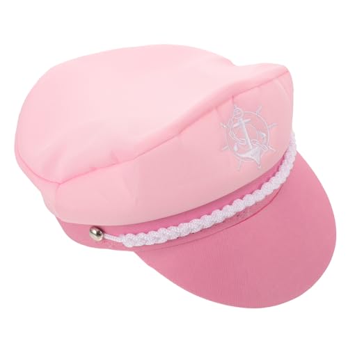JEWEDECO Verstellbare Kapitänsmütze Marineblaues Seglerkostüm Accessoire für Damen Mädchen Yachturlaub und Cosplay Party JEWEDECO Verstellbare Kapitänsmütze Marineblaues Seglerkostüm Accessoire für Damen Mädchen Yachturlaub und Cosplay Party von JEWEDECO