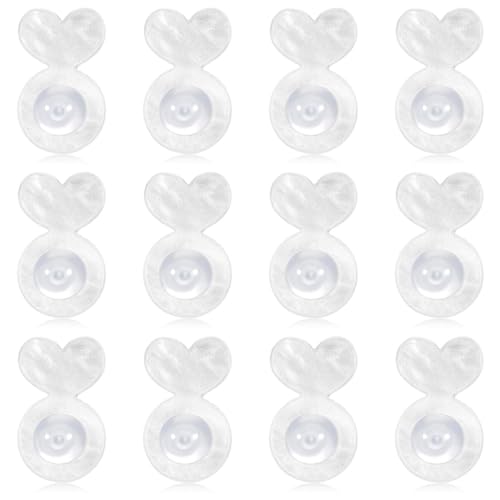 JEYORZY 6Paar Ohrringheber Damen, Silikon Herz Ohrringaufzüge Einstellbare Ohrringheber für Schwere Ohrringe, Earring Backs Ohrstecker Verschluss für Damen Schwere Ohrringe Unterstützung von Ohrringen JEYORZY 6Paar Ohrringheber Damen, Silikon Herz Ohrringaufzüge Einstellbare Ohrringheber für Schwere Ohrringe, Earring Backs Ohrstecker Verschluss für Damen Schwere Ohrringe Unterstützung von Ohrringen von JEYORZY