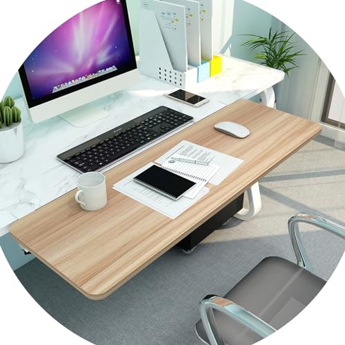 JFUNANQH Klemmbare Schreibtischablage mit Tastaturschublade, 90° faltbar, stanzfreie Installation, Armlehne und Ellbogenstütze für Zuhause und Büro, Holzplattformen in den Größen 55/65/75 x JFUNANQH Klemmbare Schreibtischablage mit Tastaturschublade, 90° faltbar, stanzfreie Installation, Armlehne und Ellbogenstütze für Zuhause und Büro, Holzplattformen in den Größen 55/65/75 x von JFUNANQH