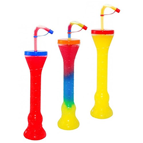 JG-Verpackungen 5 Slush EIS Becher, Becher + Deckel + Trinkhalm, 450/500ml JG-Verpackungen 5 Slush EIS Becher, Becher + Deckel + Trinkhalm, 450/500ml von JG-Verpackungen